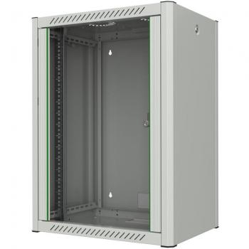Rack de servidor Logón 16U, armario de pared blanco