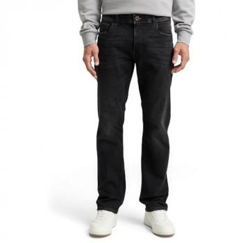 Pantaloni Tom Tailor 107983 Straight Usato Dark Stone Nera Denimo 40