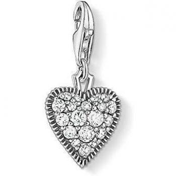 Thomas Sabo Charm-Anhänger Vintage Herz 925er Sterlingsilber