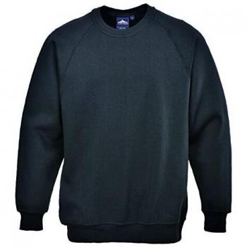 Portwest Men's Roma Sweatshirt Black Small