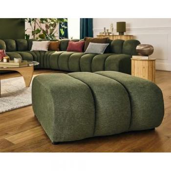 Pouf texturé Debbie - Vert