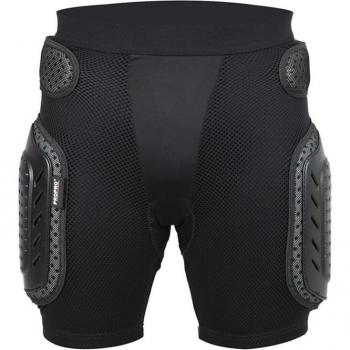 Propro Black Anti-Armor Hip Support Skateboard Shorts