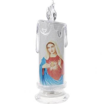 Romantic Tealight Jesus Christ Candle