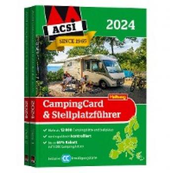 Europa 2024, CampingCard & Stellplatzführer ACSI: Bestehend aus 2 Bänden inkl. ACSI CampingCard Ermässigungskarte (Hallwag ACSI Führer)