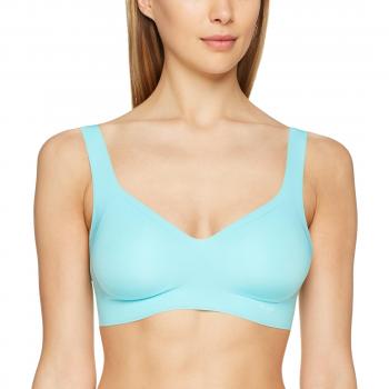 Sloggi Women's Zero Feel Turquoise Bralette Bustier