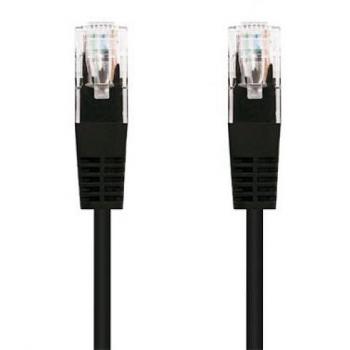 Kabel C-TECH patchcord Cat5e, UTP, černý, 0,5m