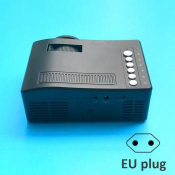 1080P Mini Home Theater Projector with TF Card Compatibility