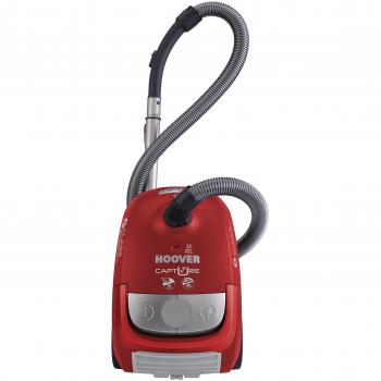 Hoover CP71_CP31011 Cylinder Vacuum Cleaner 2.3L 700W A Grey,Red vacuum - vacuums (Cylinder vacuum, A, Dry, Home, Carpet, Hard floor, C)