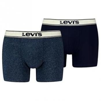 Levi's® Boxershorts »LEVIS MEN VNTG HTR BOXER BRIEF ORG CO 2P«