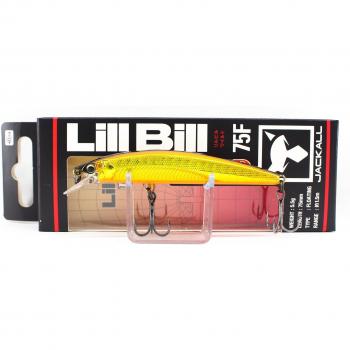Leurre flottant Jackall Lill Bill Wild 75F doré noir