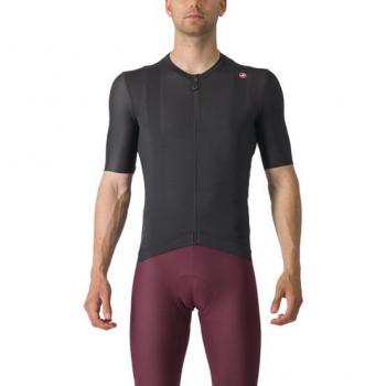 Jersey Espresso Manga Corta 3XL Negra y Gris