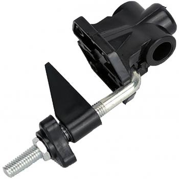 Support de lampe de bureau cantilever avec clip et fixations pour caméra et micro
