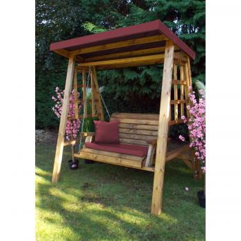 Dorset 2 Seater Swing with Cushion and Roof Cover