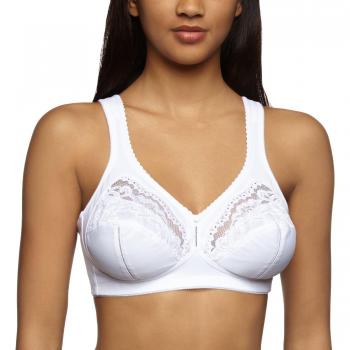 Triumph Damen Bügelloser BH Allegra N, Weiß, Größe 95D