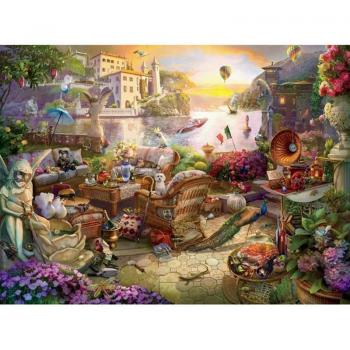 DIY 5D Rhinestone Painting - Cartoon World 20X30CM