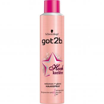 Got2b Hochkaräter Volumen & Glanz Haarspray, Halt 4, 3er Pack