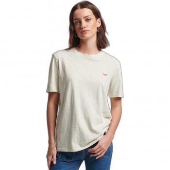 Camiseta Beige Superdry Mujer Vintage Surf