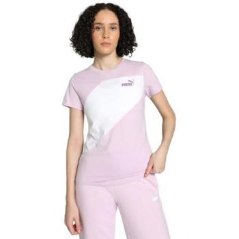 T-SHIRT POWER DONNA LILLA PUMA
