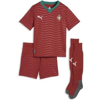 PUMA Portugal 26 Home Mini Football Shirt (Red/Green)