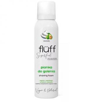 Fluff - Cuidado del hombre - Espuma de Afeitar Niacinamida y Extracto de Aguacate