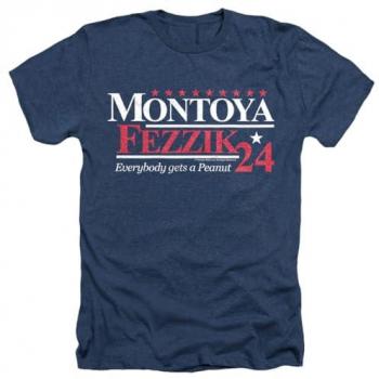 Montoya & Fezzik: Princess Bride President Tee – Navy Blue