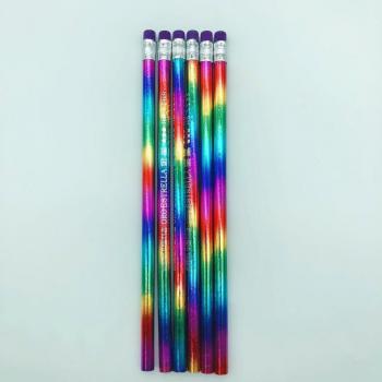 Lápiz de Madera de Colores Brillantes