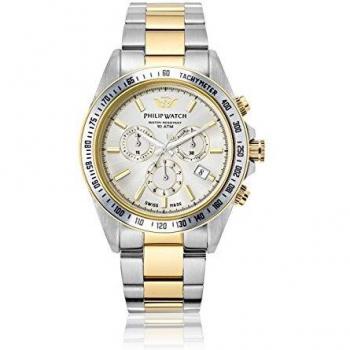 Philips Herren‑Uhrenbeweger Collection Caribe – Edelstahl‑Silber