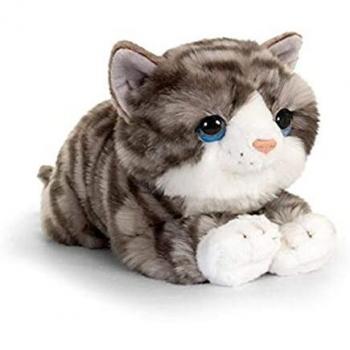 Cuddle Pets 32cm Kitten Kids/Toddler Soft Animal Plush Stuffed Toy 3y+ Grey