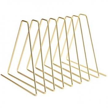 Nordic Gold Retractable Magazine Organizer