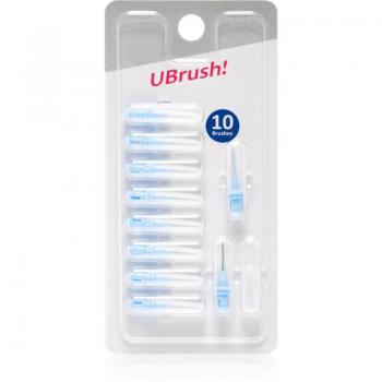 Herbadent UBrush! Refil de Escovas Interdentais 0,5 mm Azul - 10 Peças