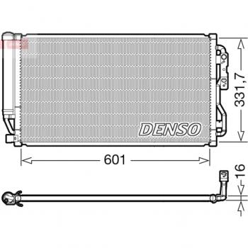 DENSO DCN05035 kondenzátor pre klimatizáciu