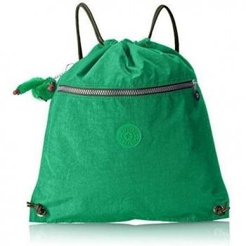 Kipling Supertaboo - Bolsa de tela y de playa, talla 45 cm, verde