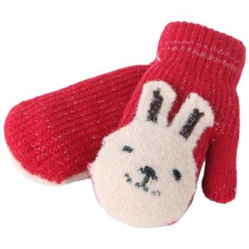 Cartoon Patchwork Kids Gloves