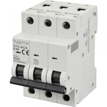 SY-6441080 Interruttore Automatico Tripolare 10A Sygonix