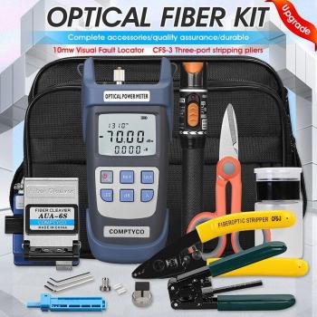 Fiber Optic Tool Kit with Power Meter and Visual Fault Locator AUA-6S