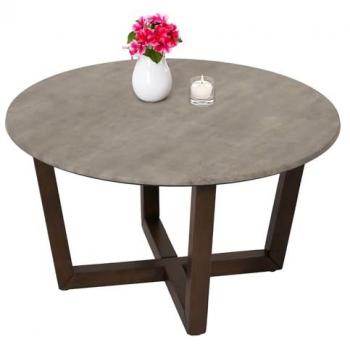 Table Basse Élégance Bois Massif Ø80cm