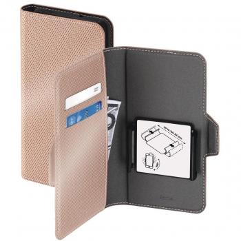 Hama Booklet Smart Move Metallic XXL für Geräte bis 7,8×15,8cm in Roségold