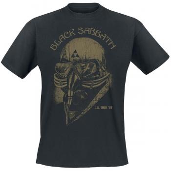 T-Shirt Black Sabbath - Tour U.S. '78 - S a 5XL - Uomo - nero