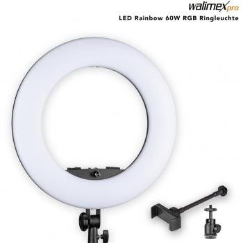 Anillo de Luz LED 60W RGBW Walimex Pro Rainbow