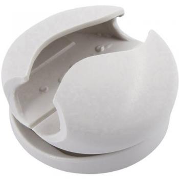 Tru Components - Supporto per cavi autoadesivo 93013c1202 Intervallo ø fascio 8 mm (max) Bianco 1 pz