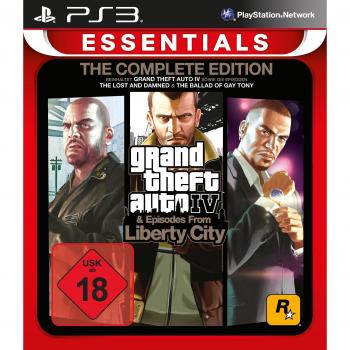 PS3 - Grand Theft Auto IV / GT + Episodes of Liberty City [Essentials] (DE Version) (mit OVP) (sehr guter Zustand) (gebraucht) USK18