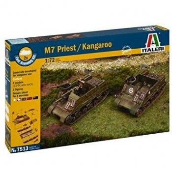 Italeri 510007513 – 1:72 Scale US M7 Priest Tank Model Kit