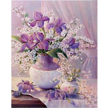 GATYZTORY DIY Paint By Numbers Flowers