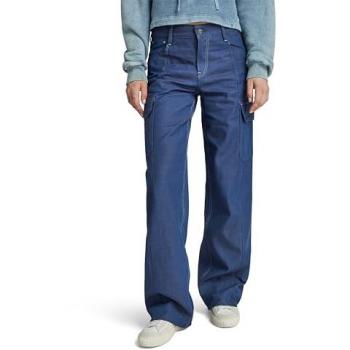 Pantalones Cargo Sueltos Mujer G-Star Judee Azul