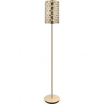 Impex Lighting Lola Crystal Floor Lamp Gold