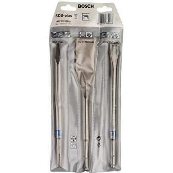 Bosch Professional SDS-Plus Long Life Set Scalpelli, 3 Pezzi