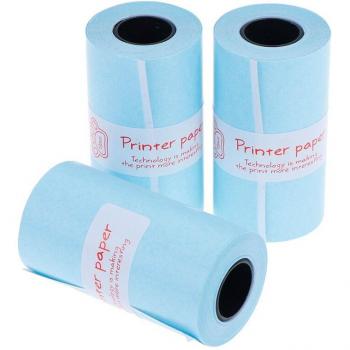 Rollo de pegatinas térmicas 57mm x 30mm para Pocket Paperang