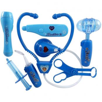 Mini-Arztekasten Blau – Kinderspielzeug mit medizinischen Utensilien