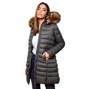 Cappotto Marikoo Rose Antracite Inverno