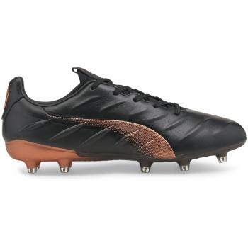Puma Unisex KING Platinum 21 FG/AG Soccer Cleats - Black Leather - UK Size 9.5